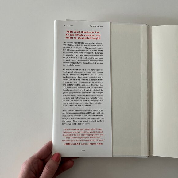 Book - Adam Grant - Hidden Potential: The Science of Achieving Greater Things - Picture 5 of 7